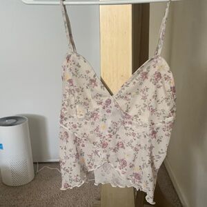 Floral tank top